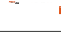 Desktop Screenshot of openmediagroup.pl